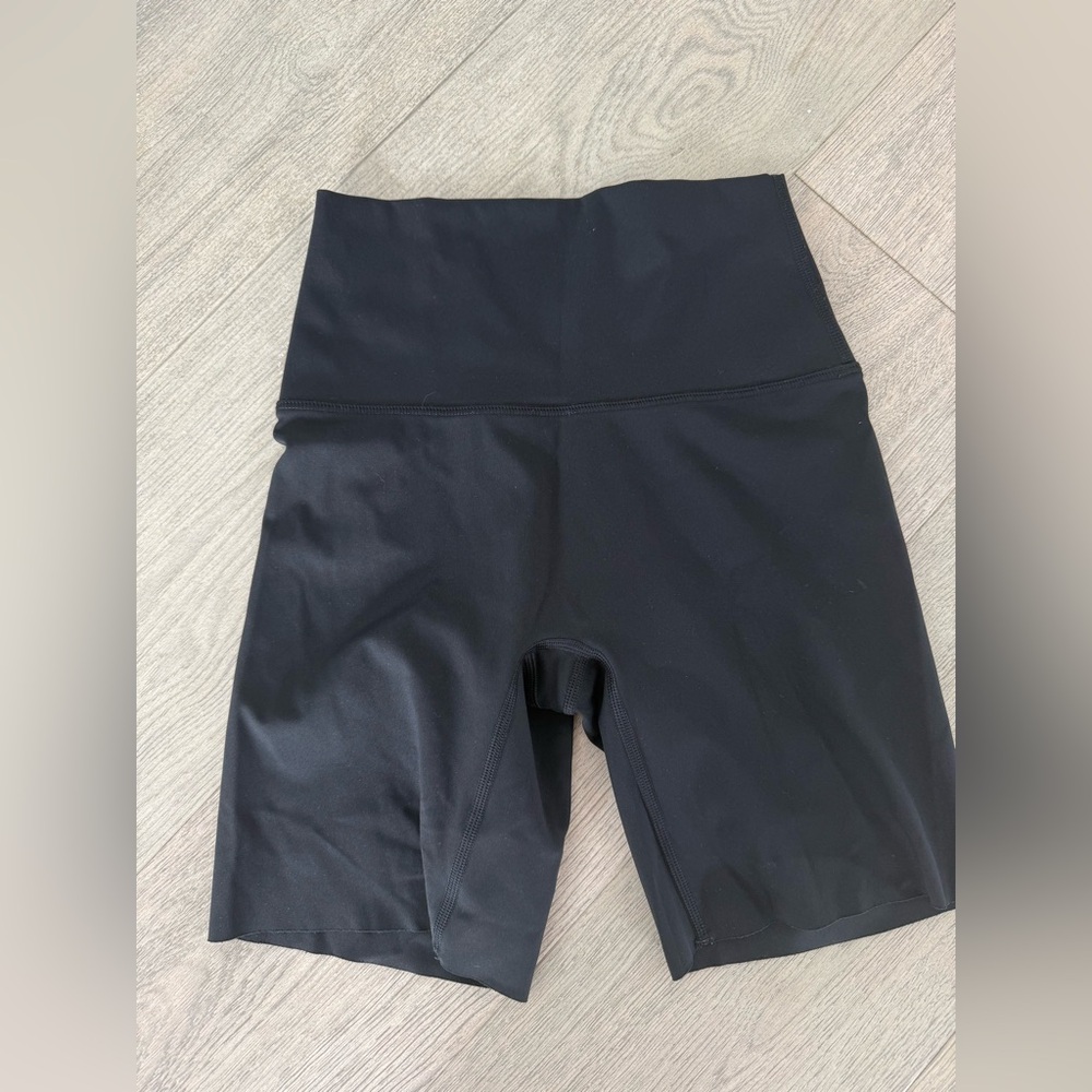 AERIE Offline Women's Black High-Waisted Shorts